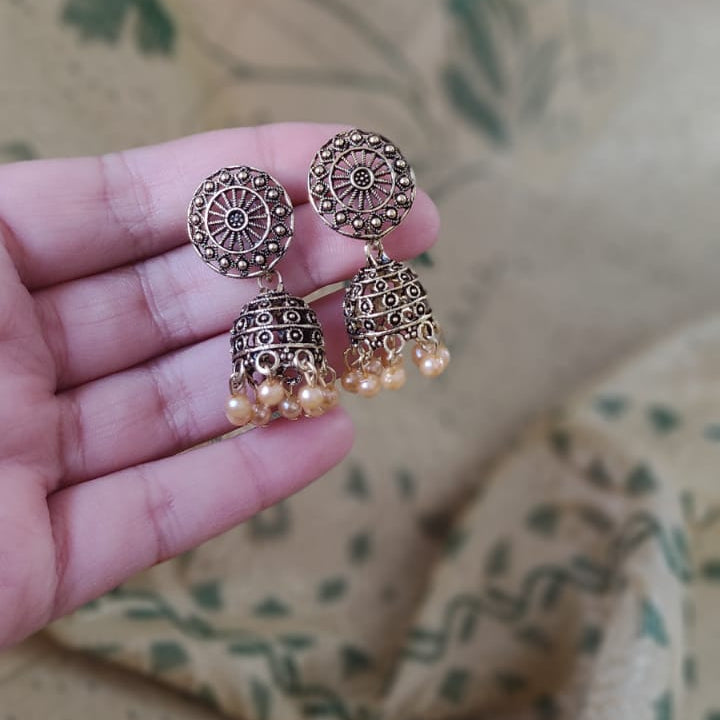 Statement Jhumka Earrings