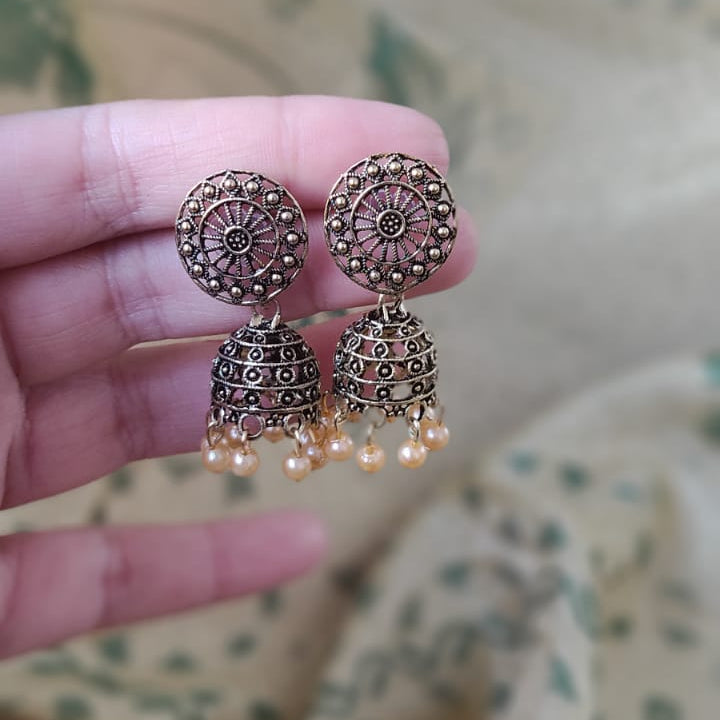 Statement Jhumka Earrings