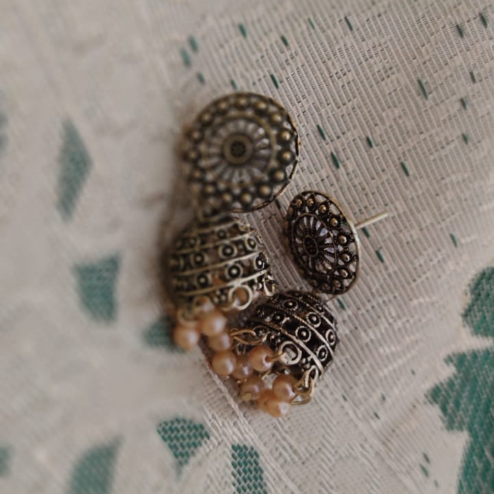 Statement Jhumka Earrings