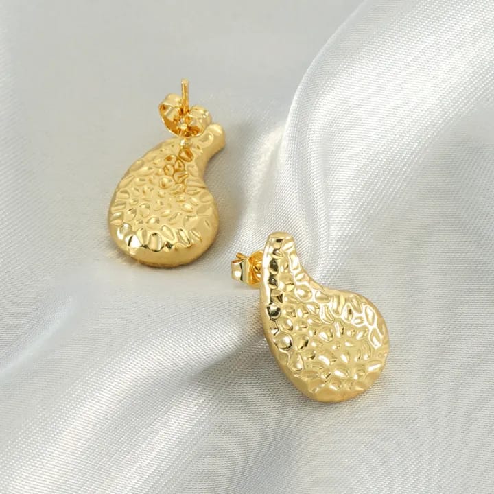 Cross-border high-end hammer bead  beads stainless steel