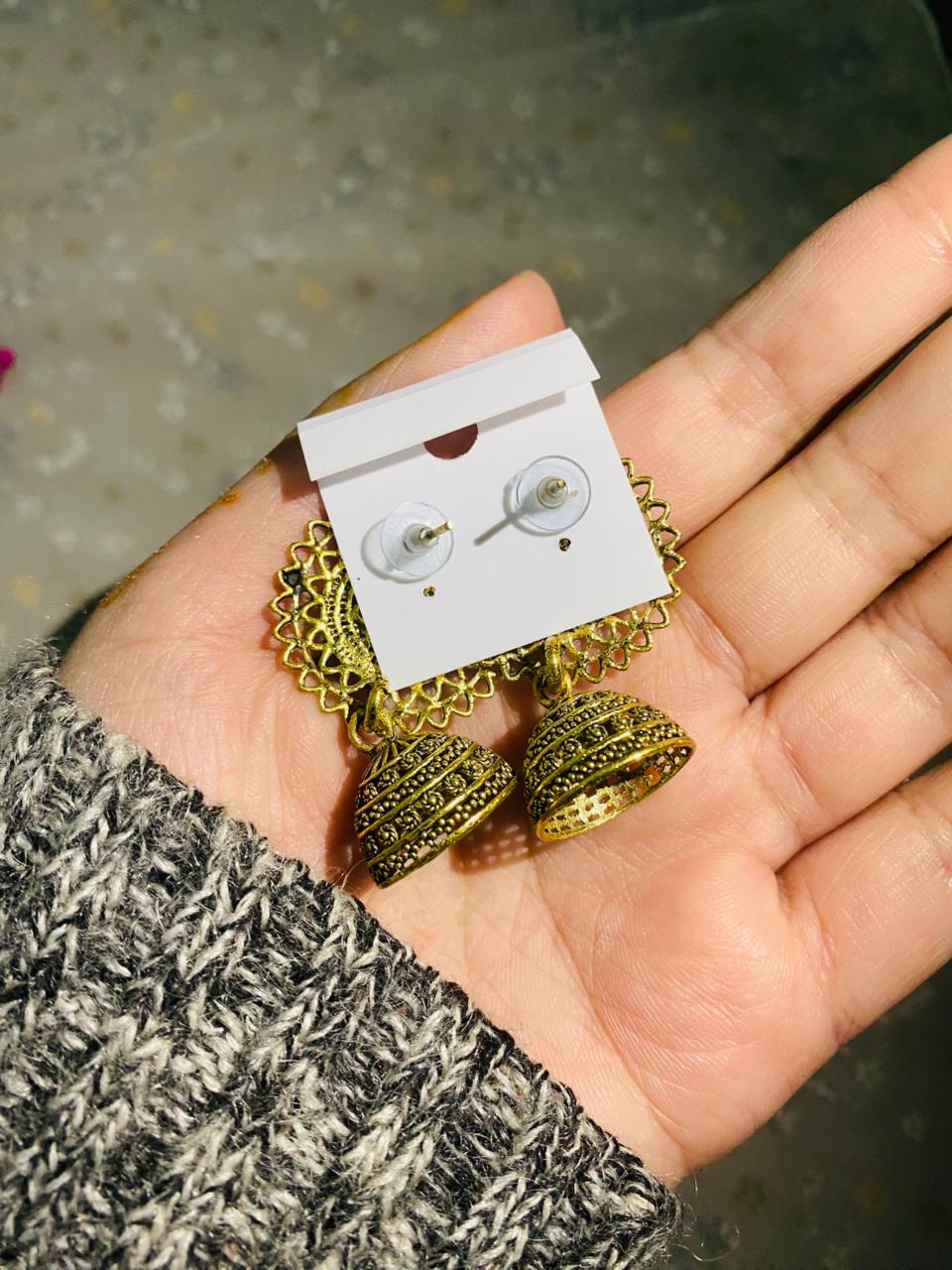 Kashmiri Jhumka earings