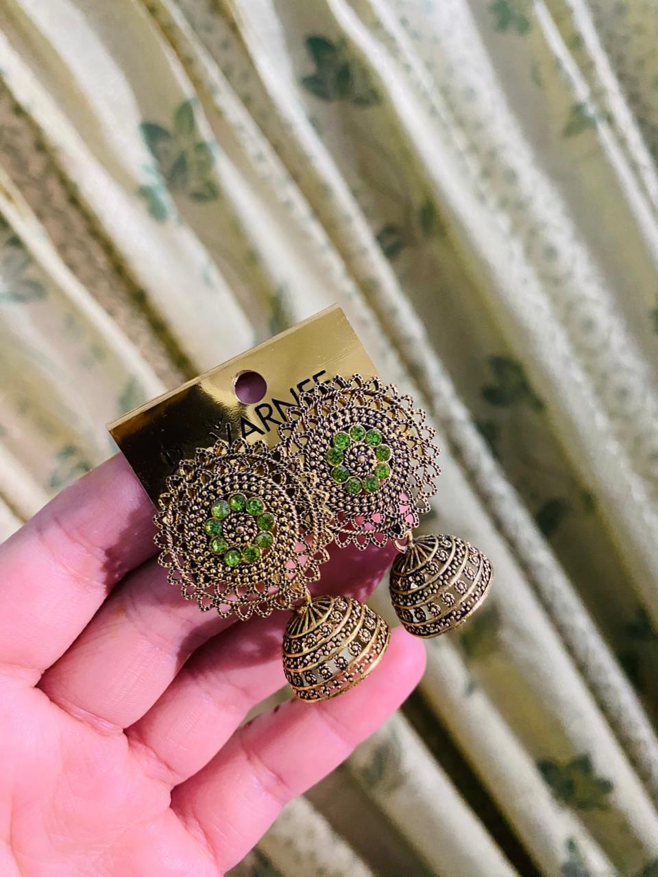 Kashmiri Jhumka earings