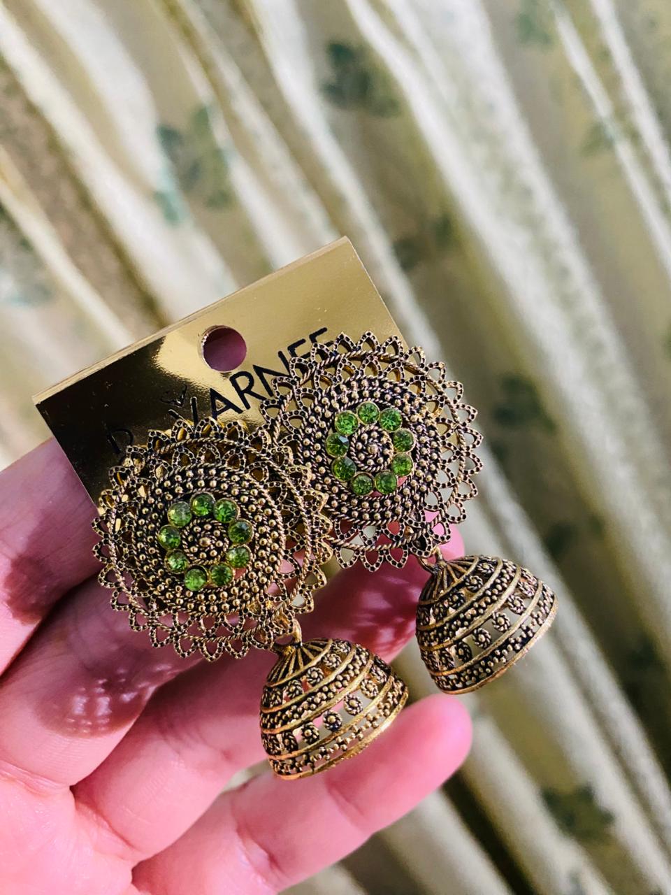 Kashmiri Jhumka earings