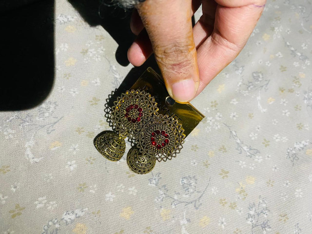 Kashmiri Jhumka earings