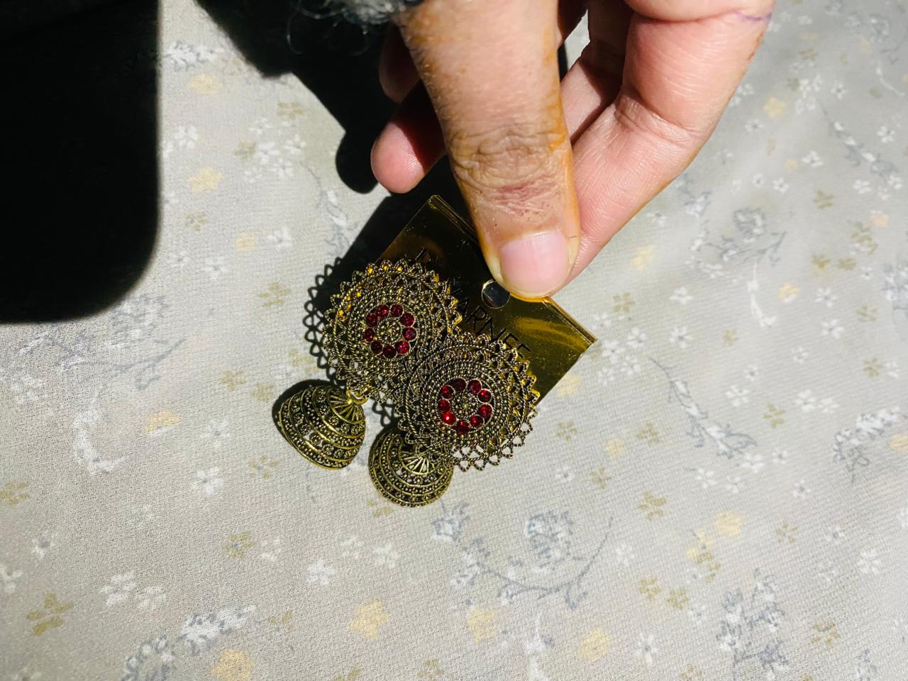 Kashmiri Jhumka earings