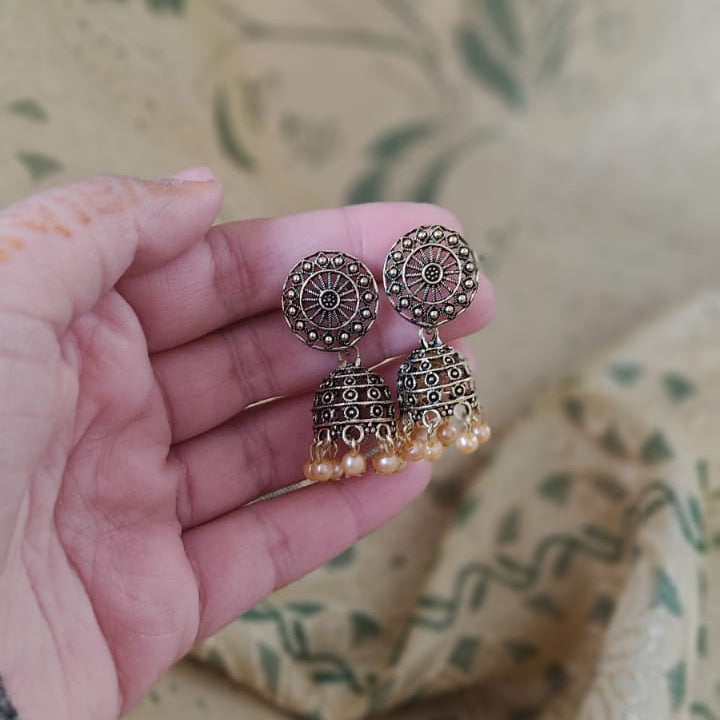 Statement Jhumka Earrings
