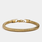 Gold Snake Chain Bracelet – 18k Plated Stainless Steel, Unisex